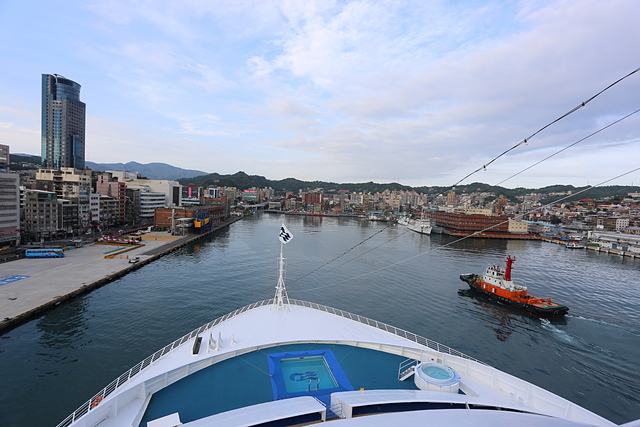 太陽公主號PART I:離港巡航靠岸